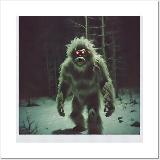 The Yeti Lurks Posters and Art